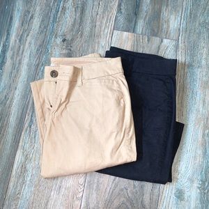 Two Pairs Old Navy Bootcut Pants